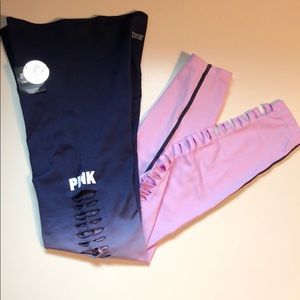 Pink hombre leggings